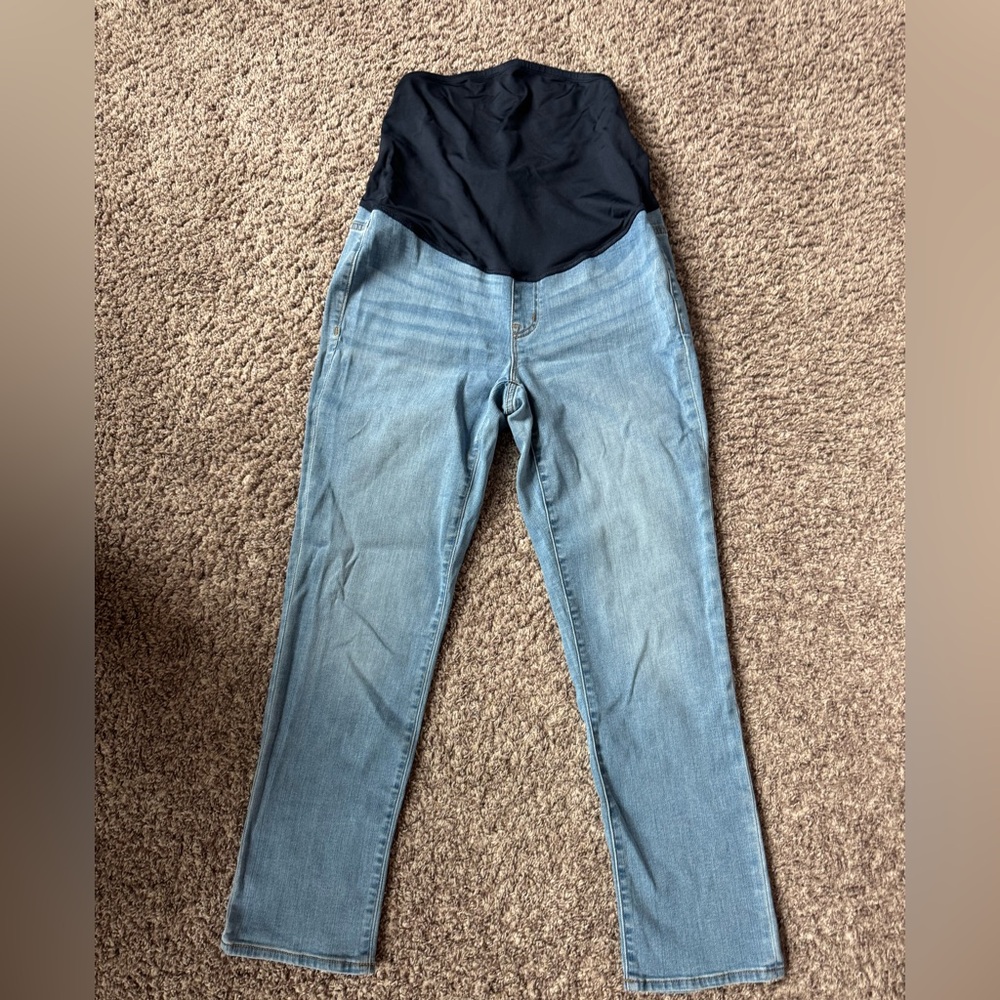 Maternity straight leg jean